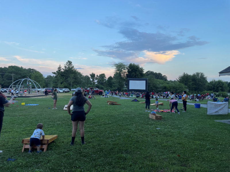 Asheville Things to do with Kids: Movies in the Park