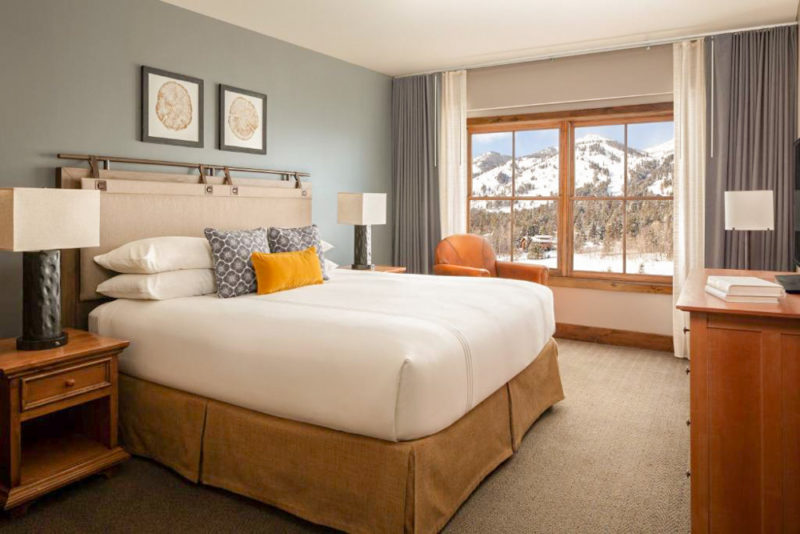 Cool Hotels in Jackson Hole, Wyoming: Teton Mountain Lodge and Spa