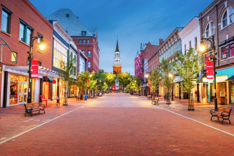 Cool Things to do in Vermont: Church Street Marketplace