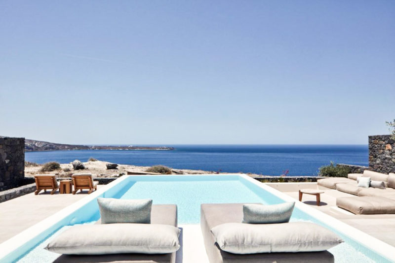 Unique Hotels in Santorini, Greece: Canaves Oia Epitome