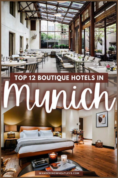 Best Boutique Hotels in Munich, Germany