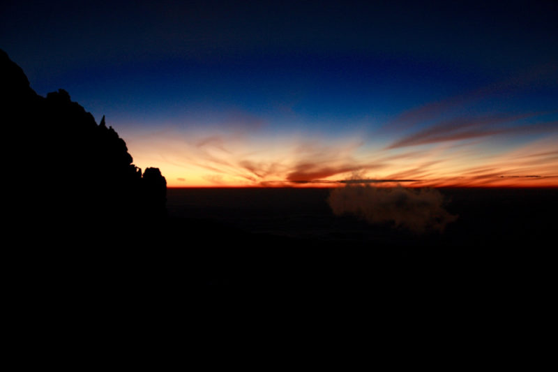 Climbing Mount Kenya: Point Lenana Sunrise
