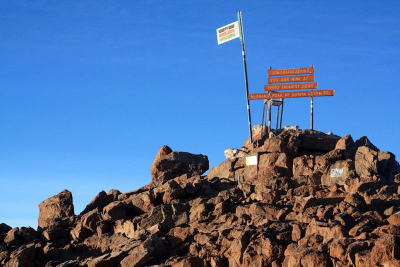 Climbing Mount Kenya: Summit of Lenana