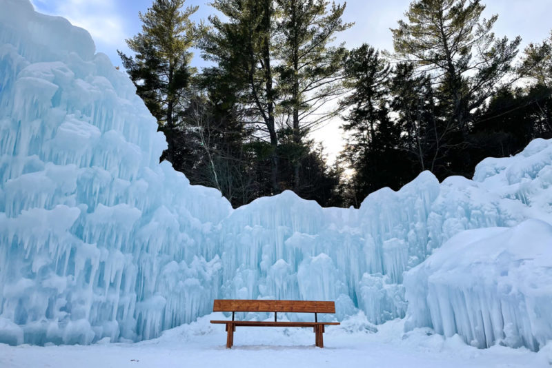 Cool Things to do in New Hampshire: Ice Castles
