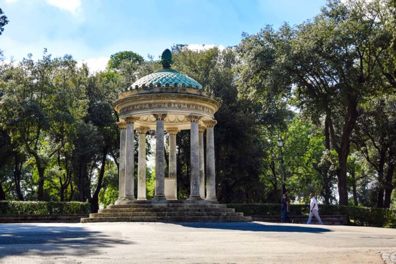 Cool Things to do in Rome: Villa Borghese Gardens
