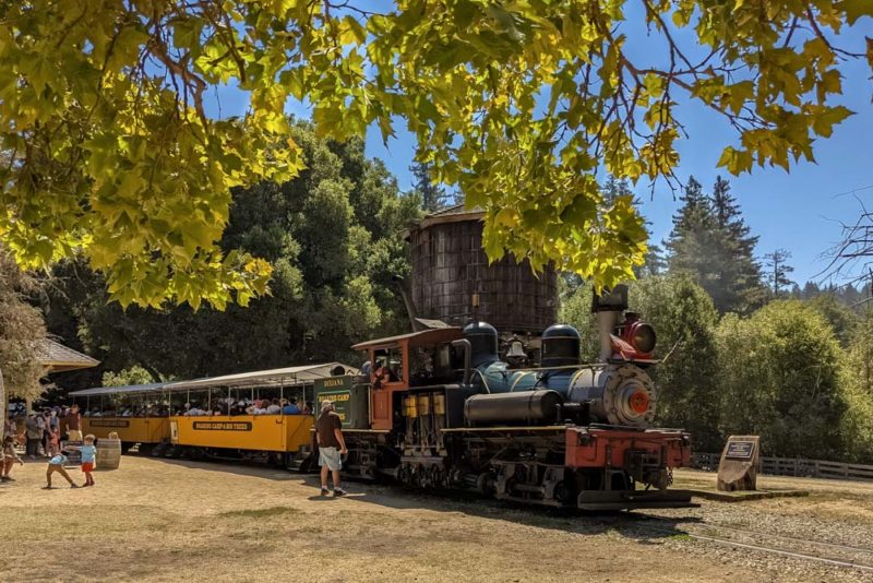 Cool Things to do in Santa Cruz: Roaring Camp Railroad