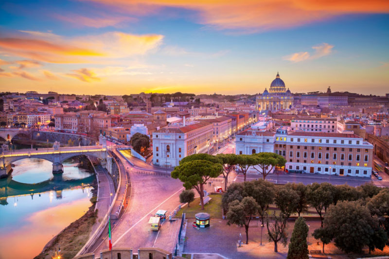 Fun Things to do in Rome: Sip Prosecco and Enjoy the View
