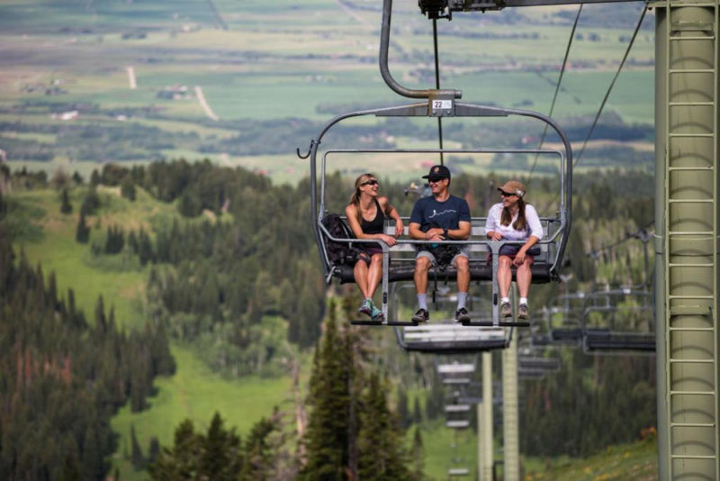 Fun Things to do in Wyoming: Grand Targhee Ski Resort