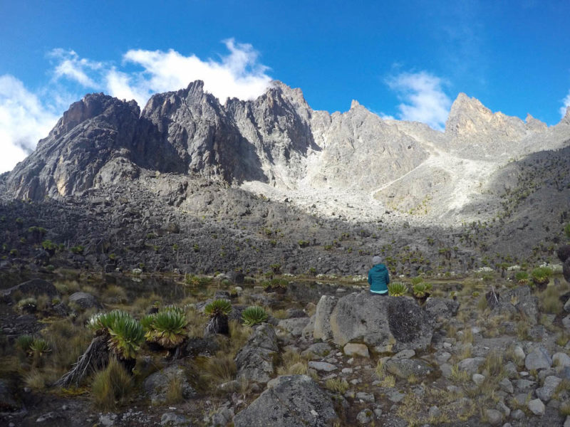 Hiking Mount Kenya: Kami Tarn