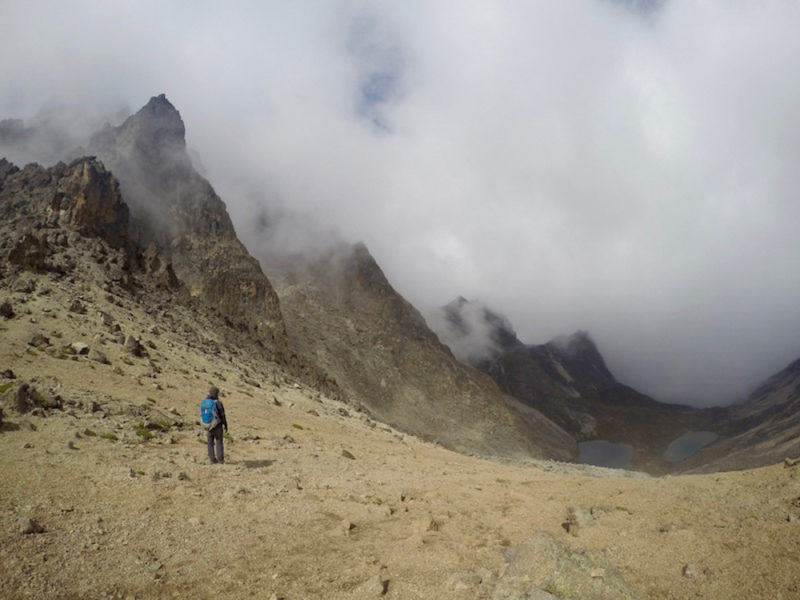 Mount Kenya Hike: Summit Circuit Above Oblong Tarn