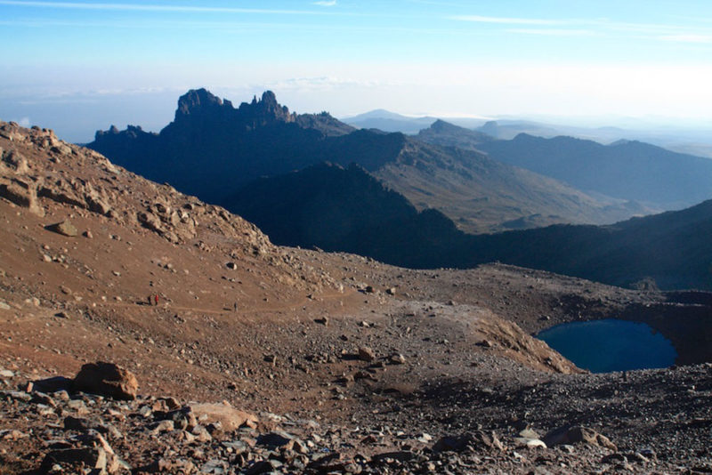 Mount Kenya National Park: View from the Sirimon Route
