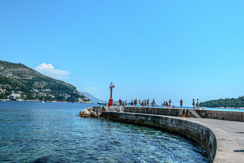 Must do things in Dubrovnik: Wild Swim in the Adriatic Sea