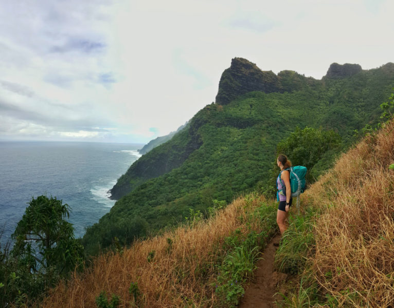 Napali Coast Backpacking: 3-4 Miles