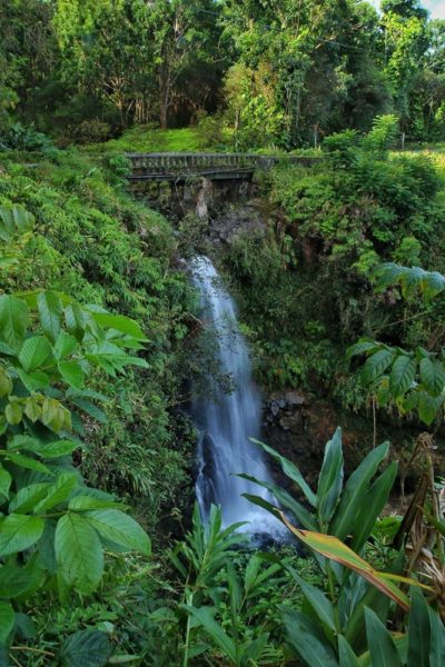 Road to Hana Waterfalls: West Wailua Iki Waterfalls