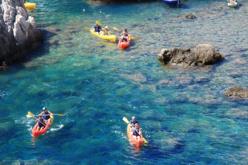 What to do in Dubrovnik: Sunset Sea Kayaking Tour