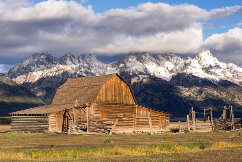 Wyoming Things to do: Mormon Row Historic District