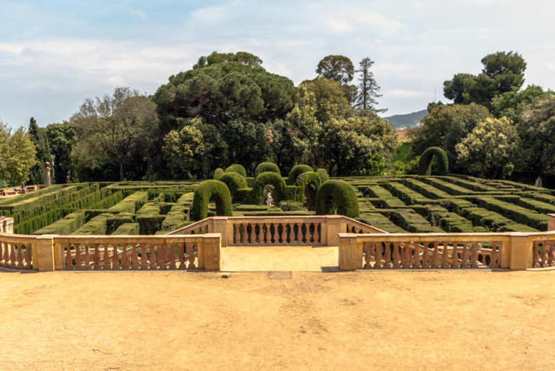 Barcelona Things to do: Parc del Laberint d’Horta