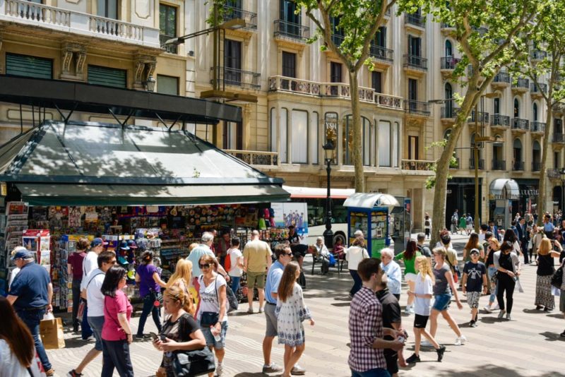 Best Things to do in Barcelona: La Rambla