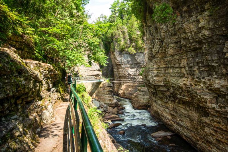 Best Things to do in New York State: Ausable Chasm
