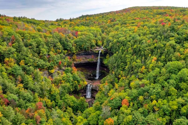 Best Things to do in New York State: Kaaterskill Falls in the Catskills