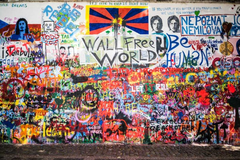 Best Things to do in Prague: Lennon Wall