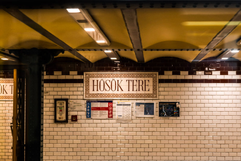 Budapest Bucket List: World’s Second-Oldest Metro System