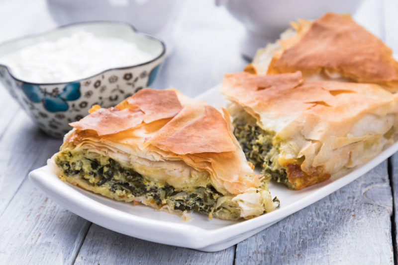 Cool Things to do in Athens: Spanakopita