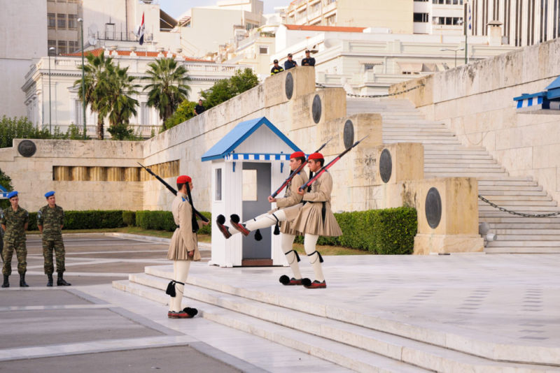 Cool Things to do in Athens: Tomb of the Unknown Soldier