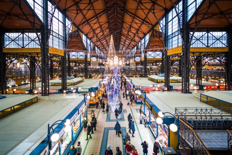 Cool Things to do in Budapest: Great Market Hall