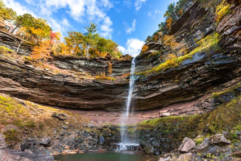 Cool Things to do in New York State: Kaaterskill Falls in the Catskills