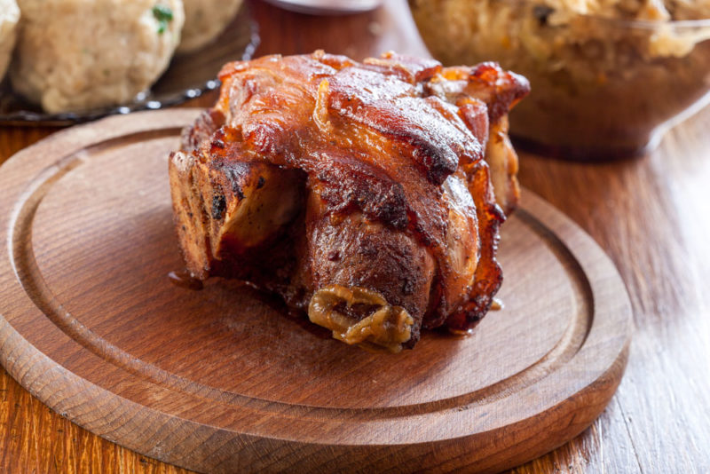 Cool Things to do in Prague: Giant Pork Knuckle