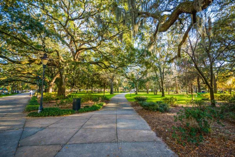 Cool Things to do in Savannah: Forsyth Park