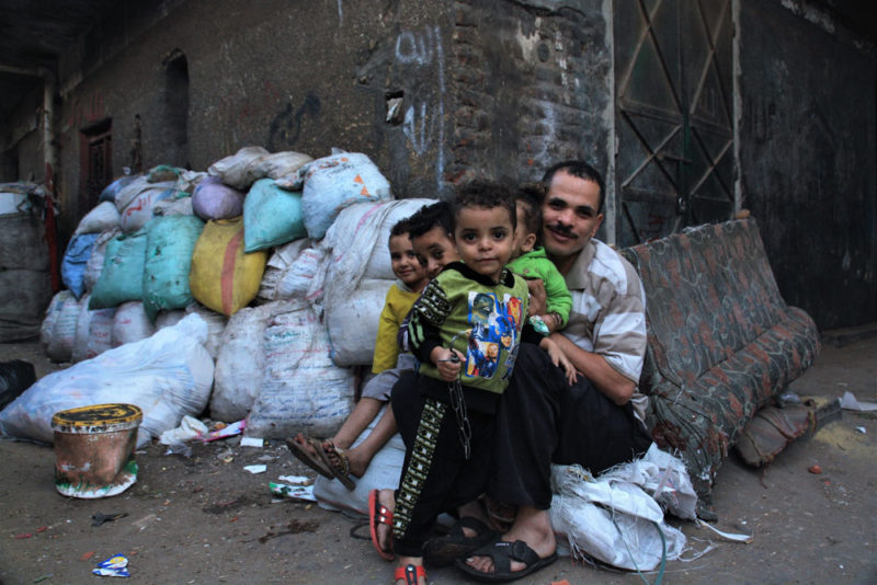 Egypt Travel Guide: Family in Garbage City