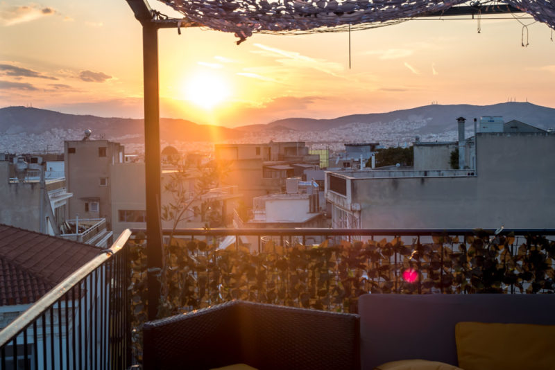 Must do things in Athens: Sip Rooftop Cocktails with a View