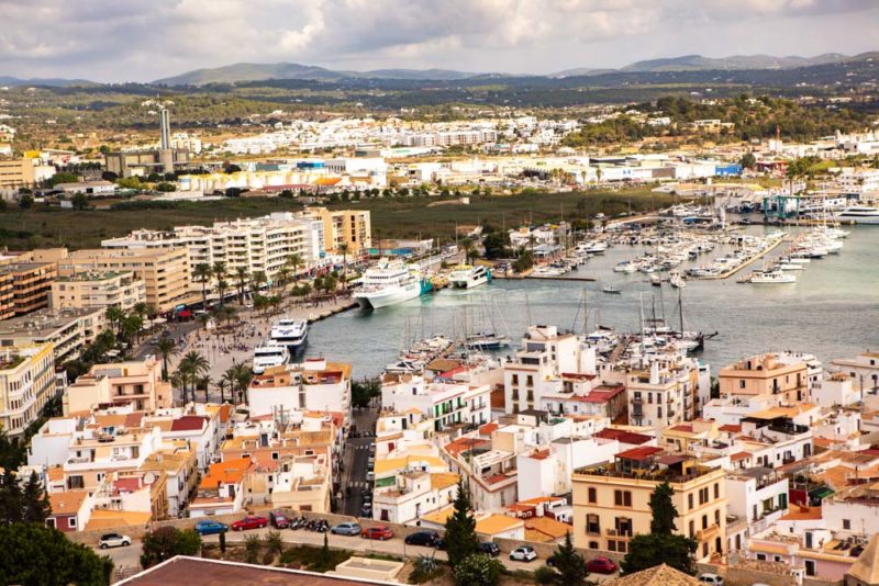 Must do things in Ibiza: View from Ibiza Cathedral
