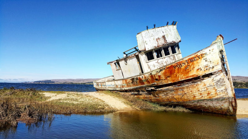 Point Reyes National Seashore: SS Point Reyes Shipwreck