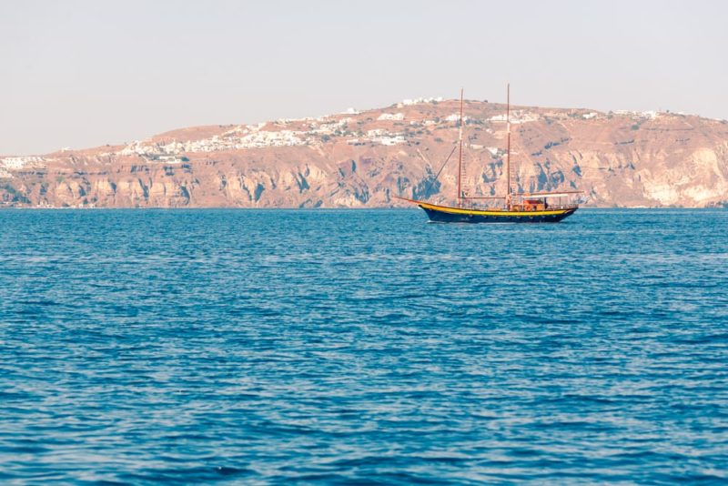 Santorini Bucket List: Boat Tour