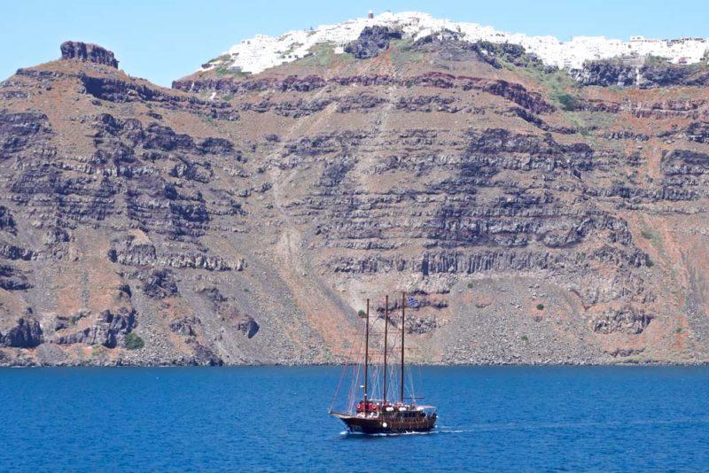 Santorini Things to do: Boat Tour