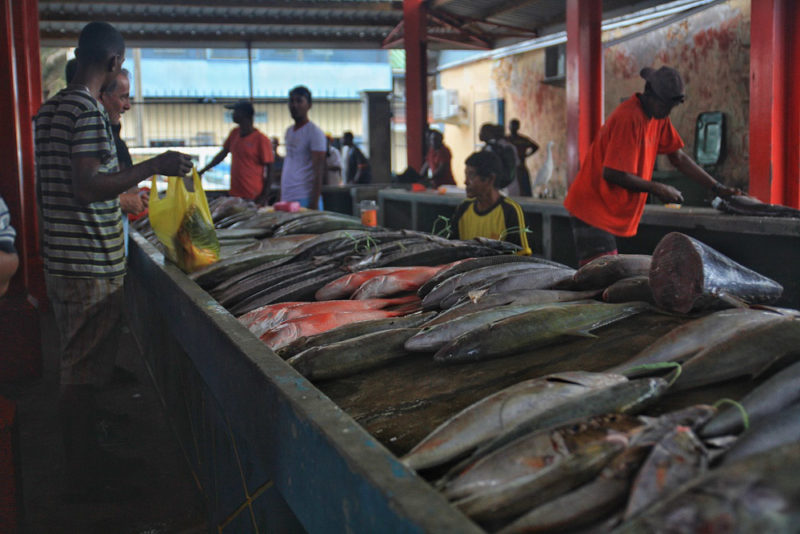 Seychelles Attractions: Victoria Fish Market