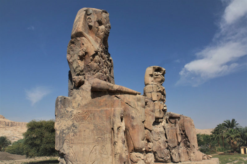Temples in Luxor: Colossi of Memnon