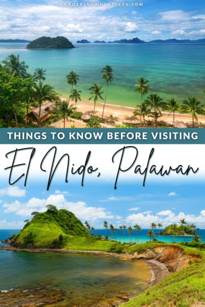 Things to Know before Visiting El Nido, Palawan