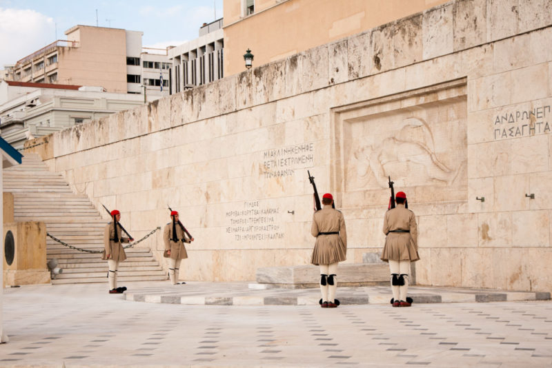 Unique Things to do in Athens: Tomb of the Unknown Soldier