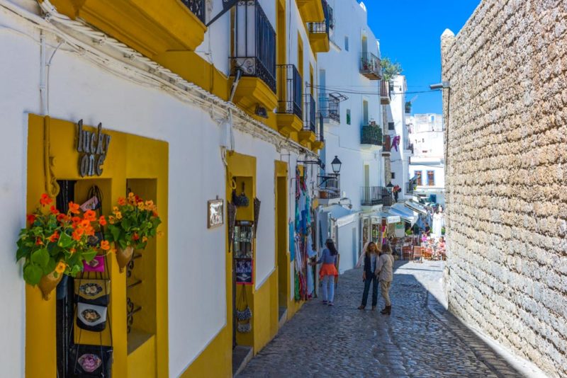 Unique Things to do in Ibiza: Dalt Vila at Sunset
