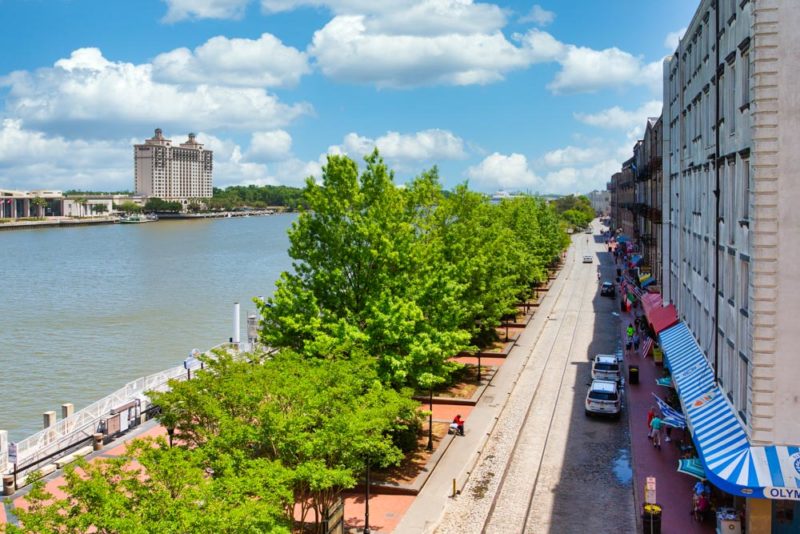 Unique Things to do in Savannah: River Street
