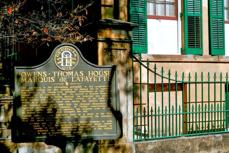 What to do in Savannah: Owens-Thomas House & Slave Quarters