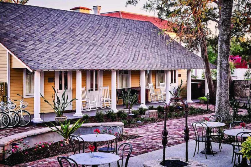 Where to stay in St. Augustine Florida: The Collector Luxury Inn and Gardens