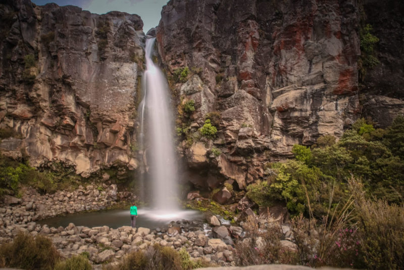 Where to Take Photos in New Zealand: Taranaki Falls