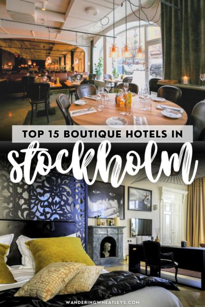 Best Boutique Hotels in Stockholm, Sweden