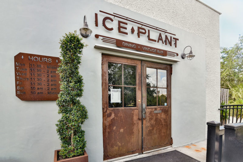 Best Things to do in St. Augustine:: Ice Plant Bar