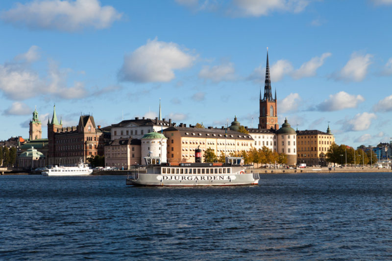 Best Things to do in Stockholm: Boat Tour